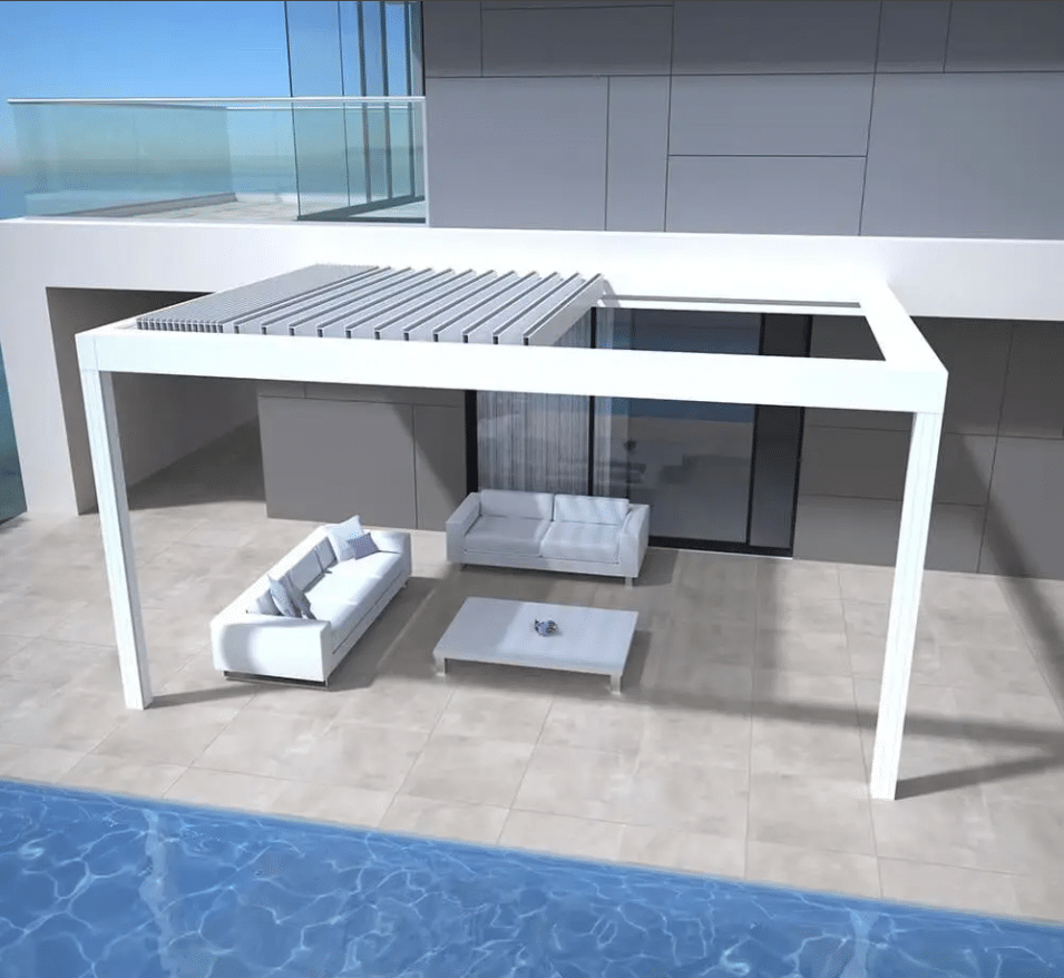 pergola retractable hérault