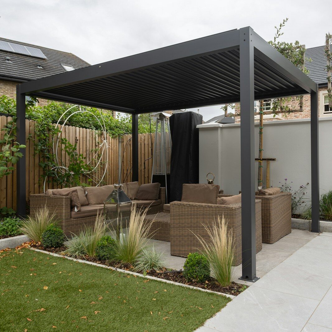 pose pergola bioclimatique
